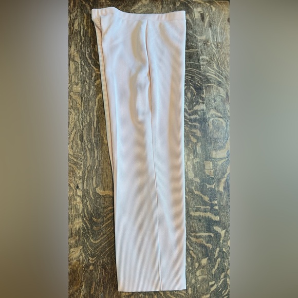 Vintage 70s Pinstripe High Waist Wide Leg Pant - Picture 3 of 16